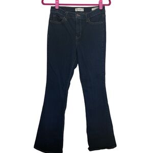Jessica Simpson Pants Womens 6 Blue Dark Wash Five Pocket Flare Jeans